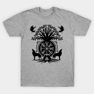 Vegvisir - Viking Compass Ornament T-Shirt